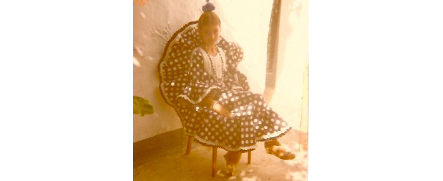 Mamá de mayor quiero ser flamenca.